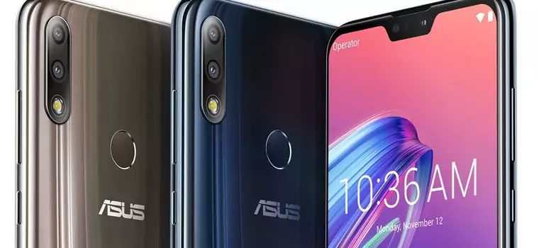 Asus ZenFone Max Pro M2 oficjalnie. Ekran z notchem i bardzo dużą baterią