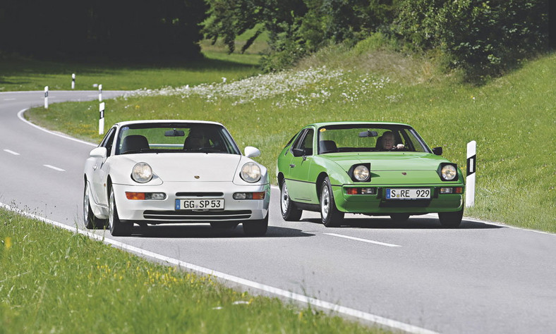 Porsche 924 kontra 968 - tak podobne, a jednak odmienne