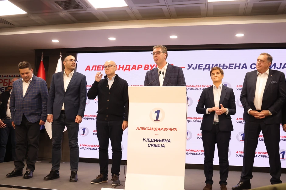 Aleksandar Vučić Izborni štab Srpske napredne stranke