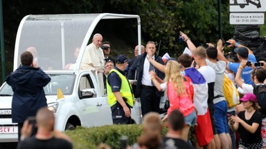 Przyjazd papieża Franciszka - krótkie, ale piękne przeżycie