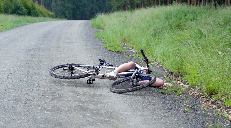A vétlen kerékpáros megsérült (illusztráció) / Fotó: Northfoto