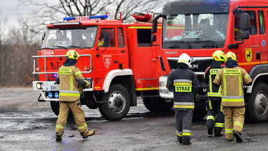 Pożar pensjonatu w Świętokrzyskiem. Nie żyje jedna osoba