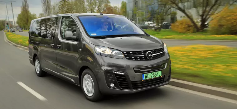 Opel Zafira-e Life – na 9 osób i na prąd