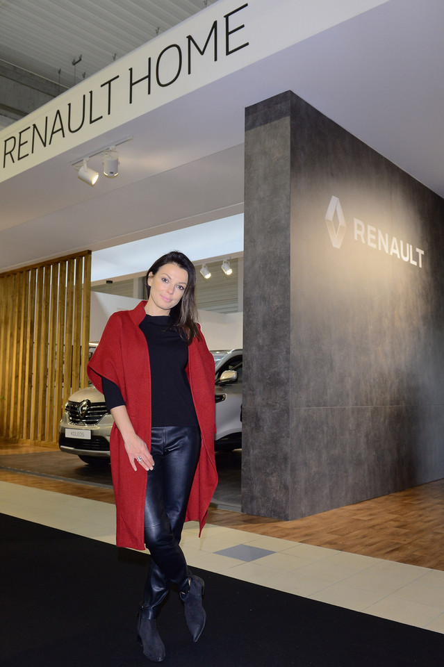 Katarzyna Glinka - ambasadorka Renault w modelowym domu Renault Home