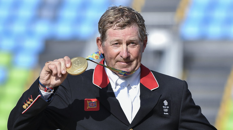 Nick Skelton 58 évesen szerzett aranyérmet/Fotó: AFP