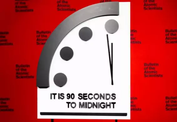 Zegar Zagłady tyka. Ludzkości zostało już tylko 90 sekund 
