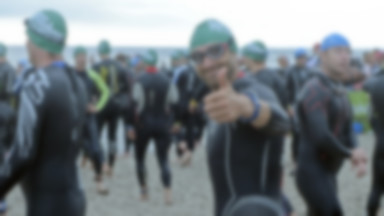 Gwiazdy pobiegły w triathlonie