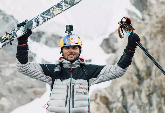 Andrzej Bargiel zjazd na nartach z K2 ma już za sobą. Teraz jako pierwszy w historii chce zjechać z Mount Everestu