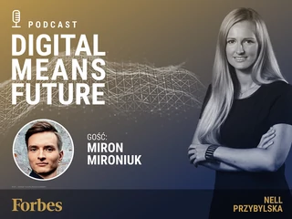 Podcast Forbes Polska "Digital Means Future". Wywiad z twórcą Cosmose AI, Mironem Mironiukiem 