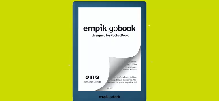 Zaprezentowano czytnik Empik GoBook. Prawie jak Amazon Kindle, ale dla klientów Empik Go 