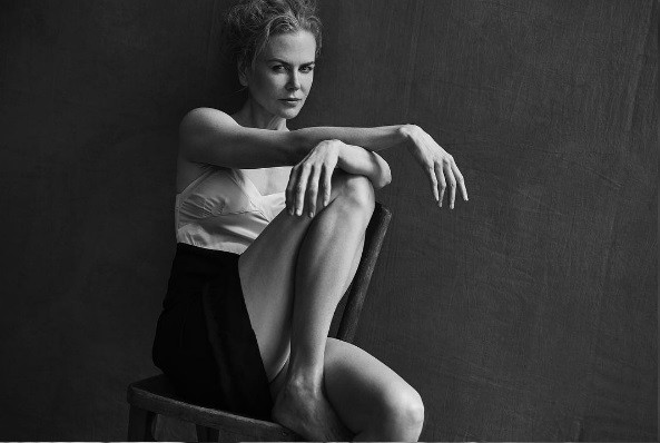 Nicole Kidman bez makijażu w kalendarzu Pirelli 2017