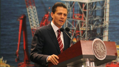 Prezydent Enrique Pena Nieto chce przerwać państwowy monopol naftowy