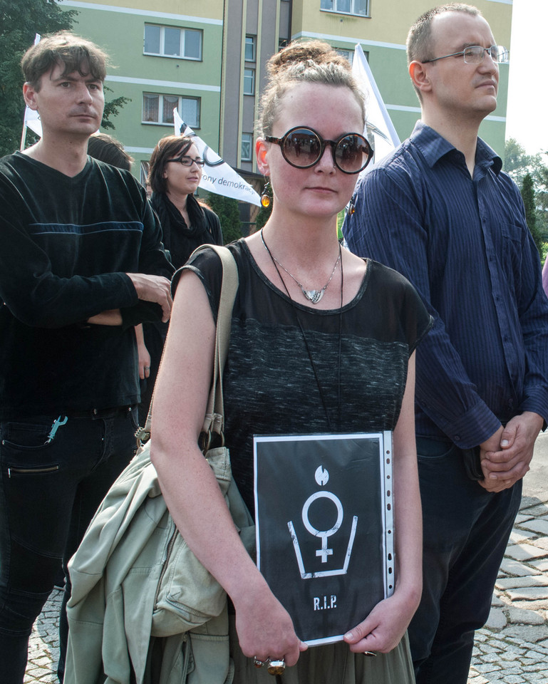 Protest w Gdańsku