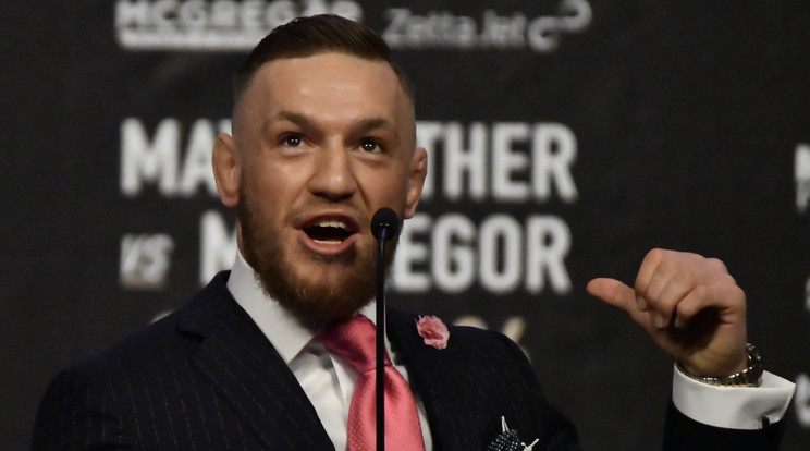 McGregor nagy kanállal habzsolja az életet/Fotó: AFP