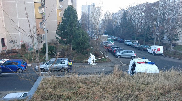 A gyilkosság egy Újlak utcai házban történt /Fotó: Blikk