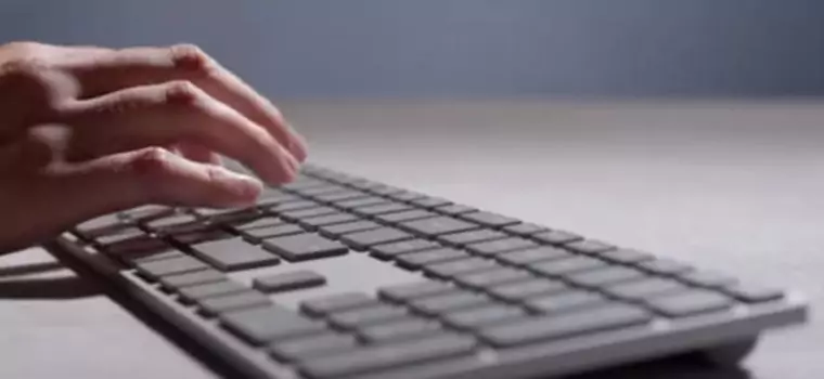 Microsoft Modern Keyboard - klawiatura z czytnikiem linii papilarnych (wideo)