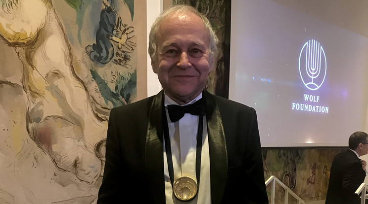 Fischer Ádám Izraelben
vette át kitüntetését
