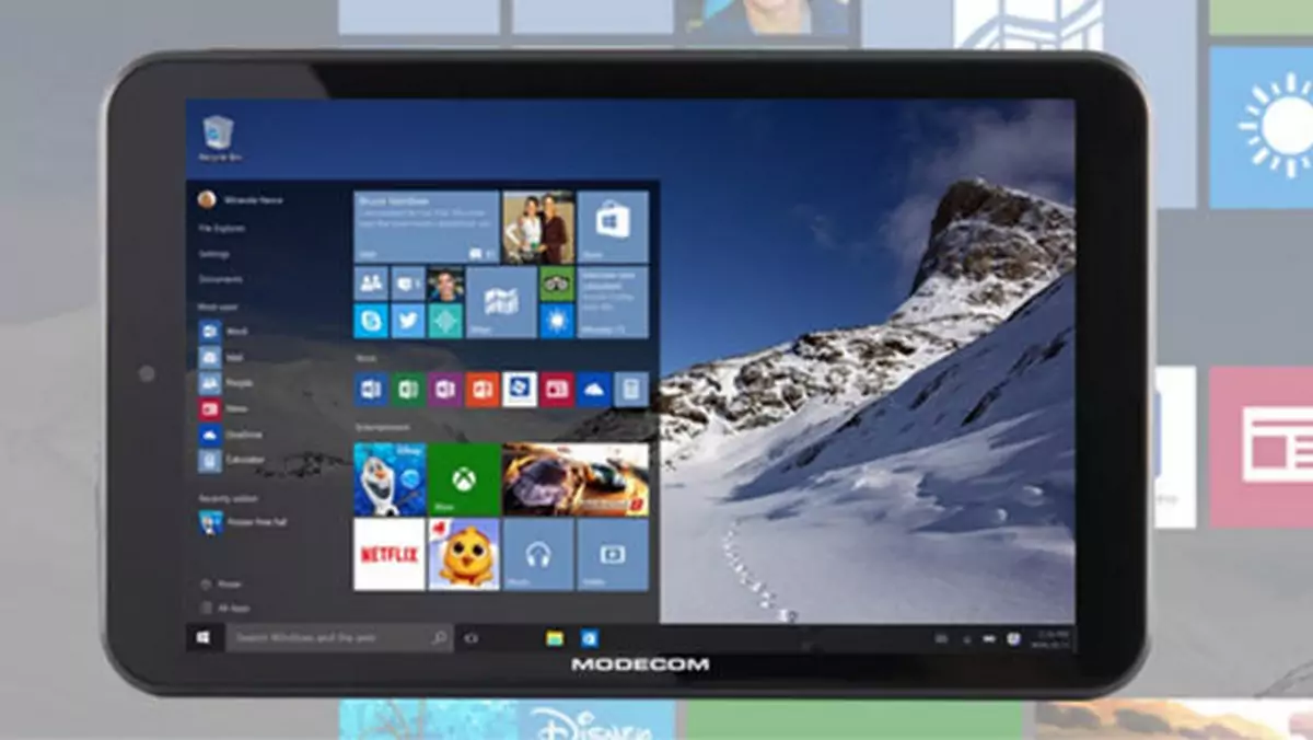 Modecom FreeTab 8025 IPS IB. Tańszego tabletu z Windows 10 w Polsce nie kupisz