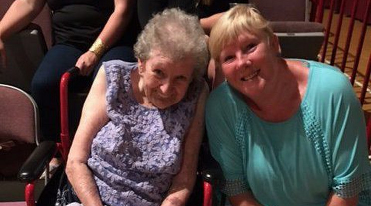 A 98 éves Betty Wright boldog volt, hogy teljesült az álma / Fotó: Metro