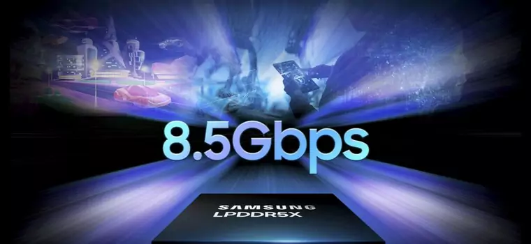 Samsung zaprezentował pamięci LPDDR5x o przepustowości 8,5 Gb/s