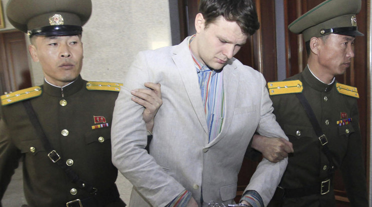 Phenjan kétmillió dolláros számlát nyújtott be Washingtonnak Otto Warmbier ápolásáért/ Fotó: MTI