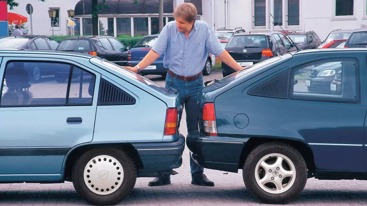 Daewoo Nexia kontra Opel Kadett - Niedaleko pada jabłko...