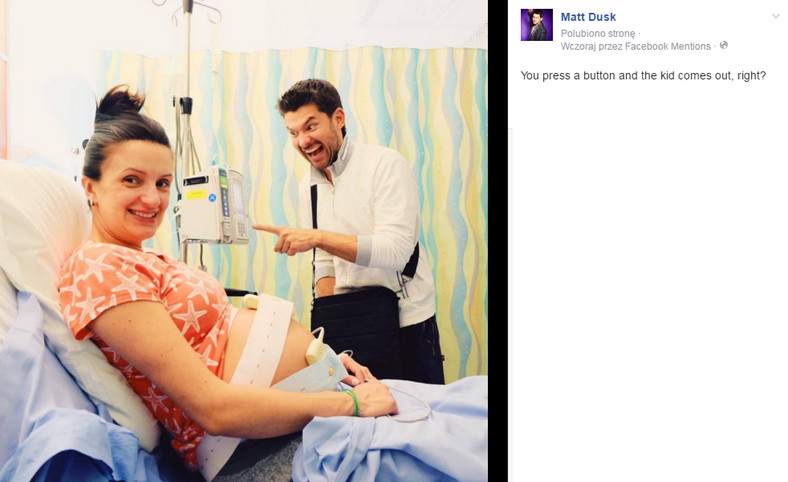 Matt Dusk na Facebooku