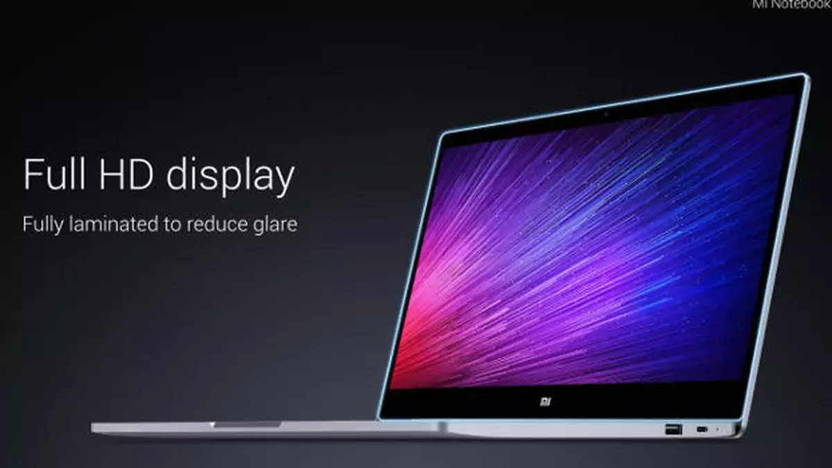 Xiaomi Mi Notebook Air - odpowiedź na MacBooka Air