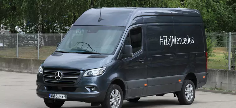 Mercedes Sprinter - poważne problemy z hamulcami