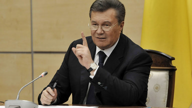 Janukowycz ostrzega: Ukraina jest na krawędzi wojny domowej