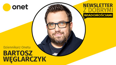 Newsletter Onetu z dobrymi wiadomościami. Bartosz Węglarczyk: podarunek zmienił życie dziewczynce