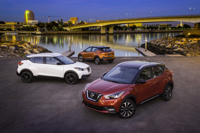 Nissan Kicks w wersji na rynek USA. Wersja z napędem na cztery koła nie jest przewidziana