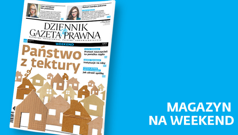 Okładka. Magazyn. 12.04.2019