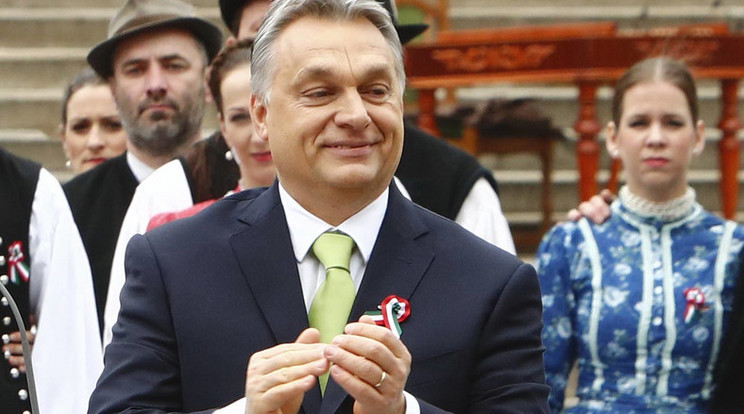 Kiderült ki állt Orbán Viktor mellé /Fotó:Fuszek Gábor