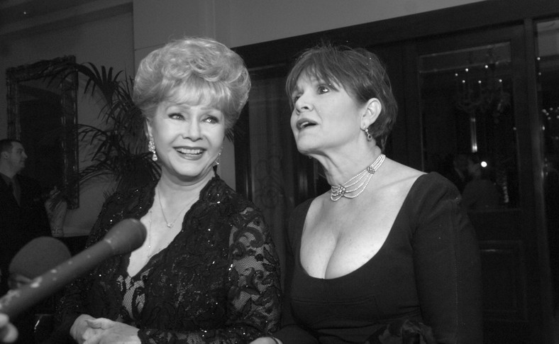 Debbie Reynolds i Carrie Fisher