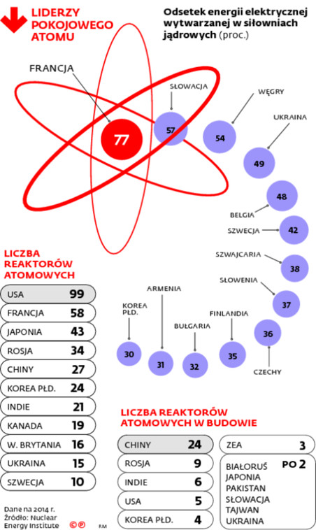 Liderzy pokojowego atomu