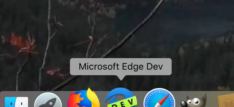 Microsoft Edge na macOS do pobrania