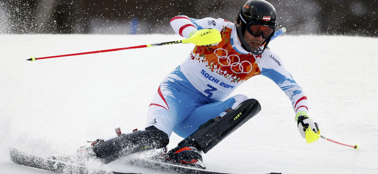 Soczi 2014: Mario Matt liderem po pierwszym przejeździe slalomu