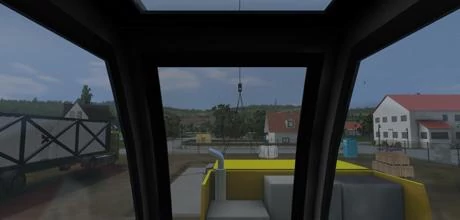 Screen z gry "Crane Simulator 2009"