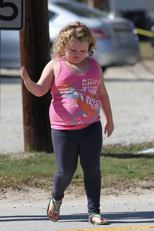 Honey BooBoo już waży 57 kg, a ma dopiero 9 lat Dziecko