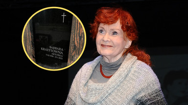 Barbara Krafftówna prawie dwa lata czekała na nowy pomnik. Tak teraz wygląda grób aktorki