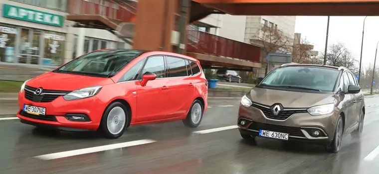 Renault Grand Scenic kontra Opel Zafira - który van jest lepszy dla rodziny?
