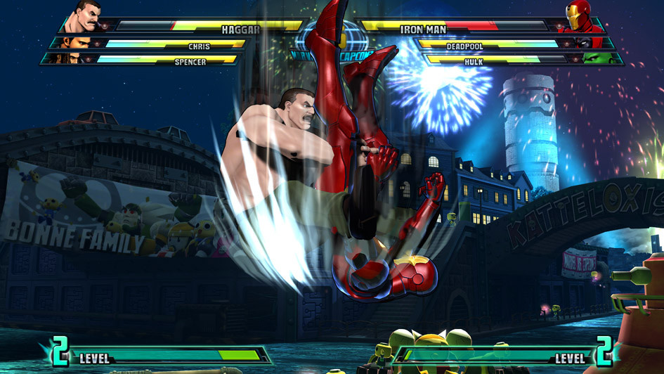 Kadr z gry "Marvel vs. Capcom 3: Fate of Two Worlds"