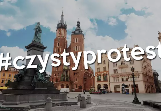 #CzystyProtest to drugi #CzarnyProtest? Wydarzenie z Krakowa ma szansę porwać tłumy