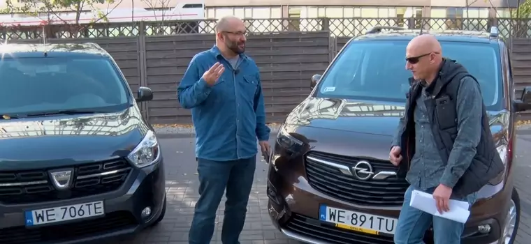 Auta bez ściemy - Opel Combo Life kontra Dacia Lodgy