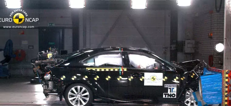 EuroNCAP: nowy Lexus IS na pięć gwiazdek