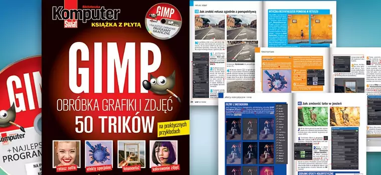 Nowa książka 5/2018: GIMP 50 trików