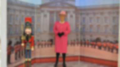 Figura woskowa królowej Elżbiety II. Chyba się nie udała