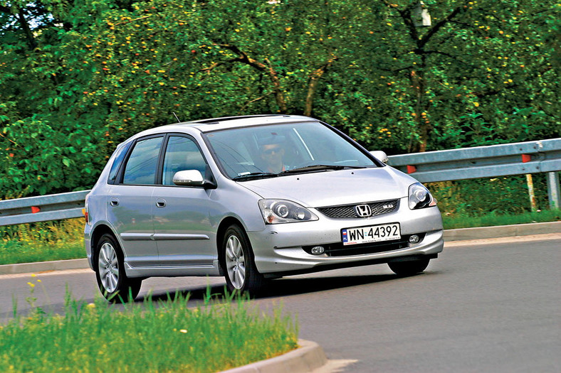 Honda Civic VII - lata produkcji 2001-05, cena od 9500 zł