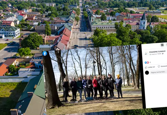 Uchodźcy z Ukrainy posprzątali park i bulwary w Suwałkach.  "Chociaż tak możemy podziękować"